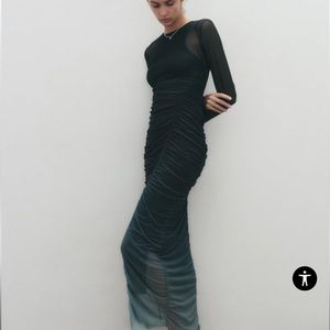 Blue Zara Formal Dress